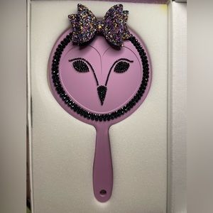 New in box hand blinged Hank & Henry Lavender hand mirror